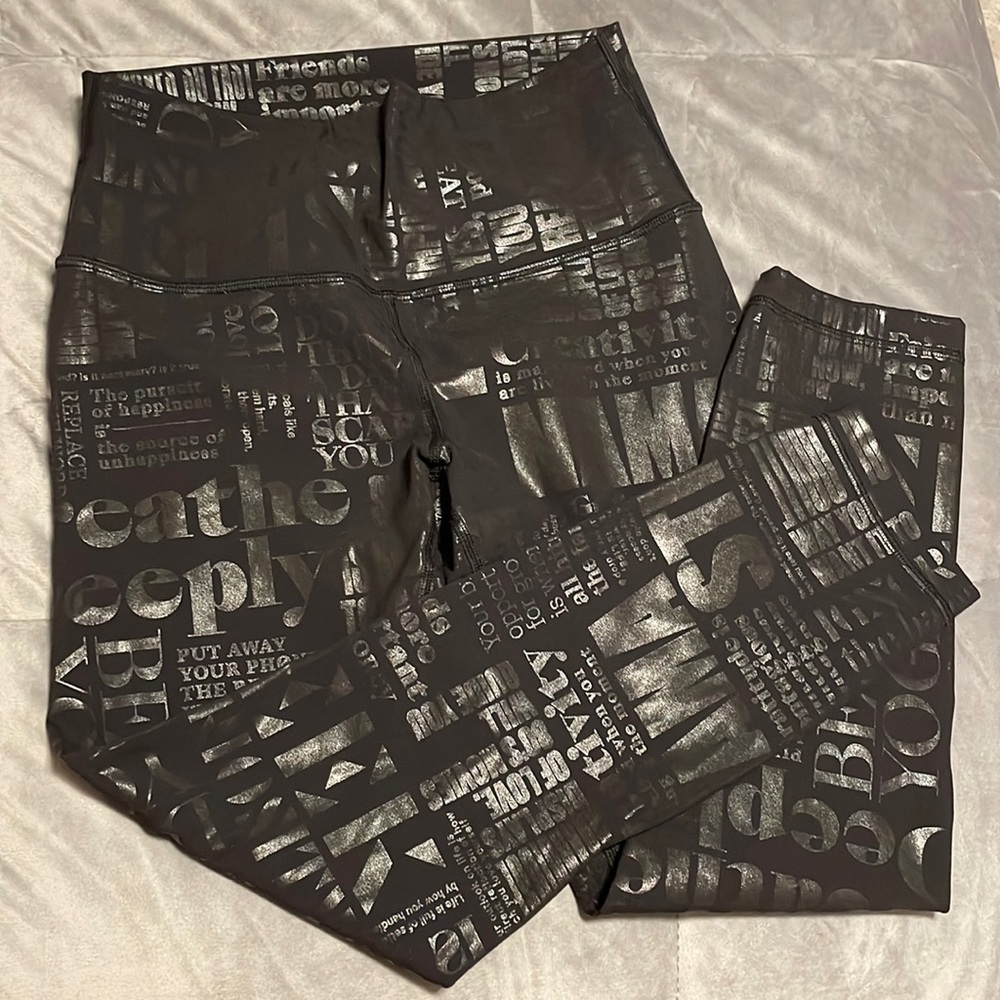 Lululemon 20 year manifesto crops 21”